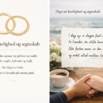 Digt om kærlighed og ægteskab: inspiration, eksempler og tips
